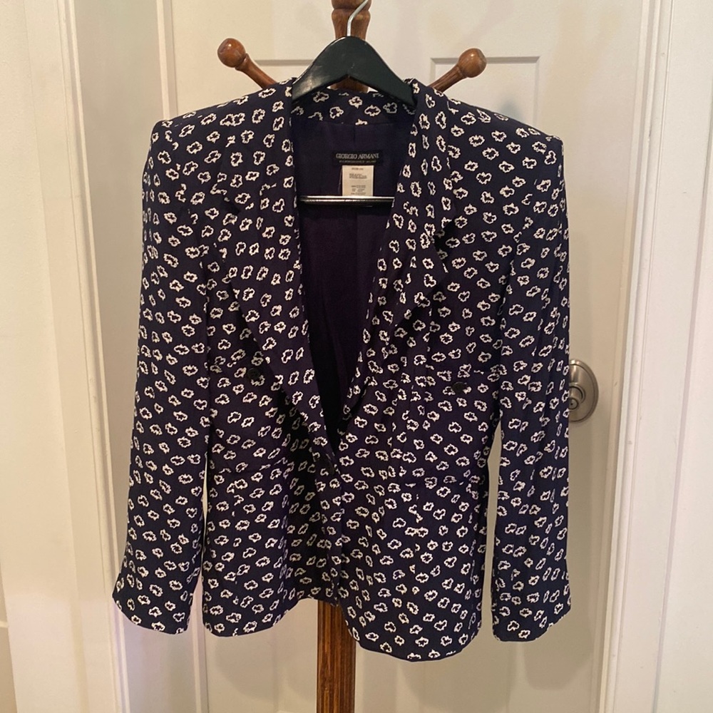 Vintage Giorgio Armani jacket and skirt